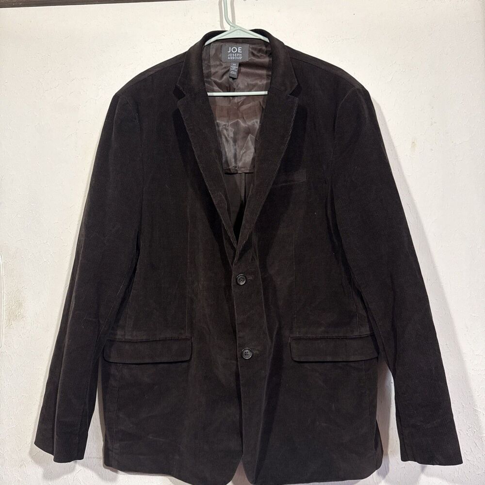 Mens Joseph Abboud Brown Corduroy Blazer XXL